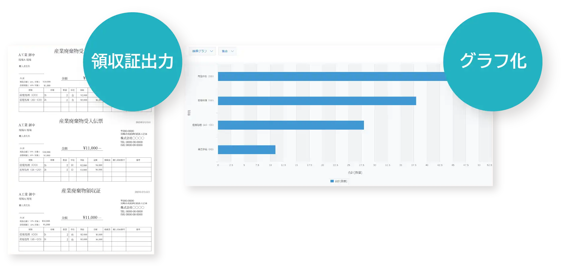 帳票出力・グラフ